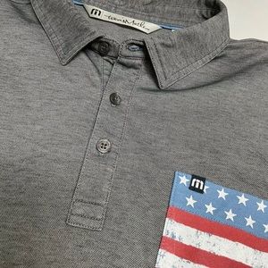 Travis Mathew Polo Shirt Sz L
